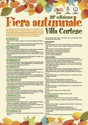 FIERA AUTUNNALE DI VILLA CORTESE 2021 - 38^ edizione
