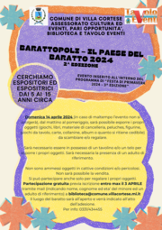 BARATTOPOLI – IL PAESE DEL BARATTO 2024  2^ Edizione